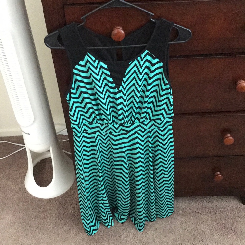 Chevron style dress